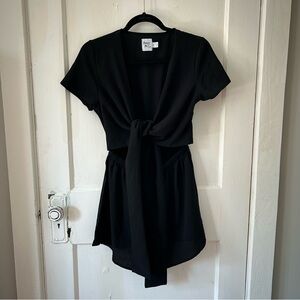 Princess Polly Black Tie Romper